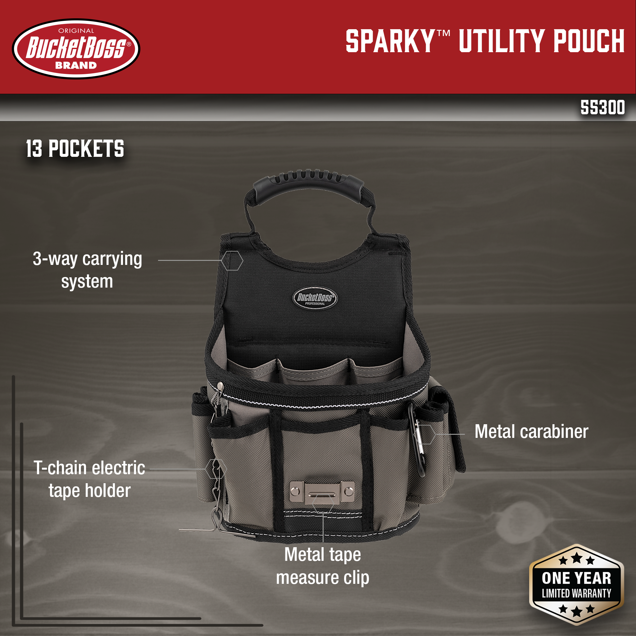 Bucket Boss, Sparky Utility Pouch