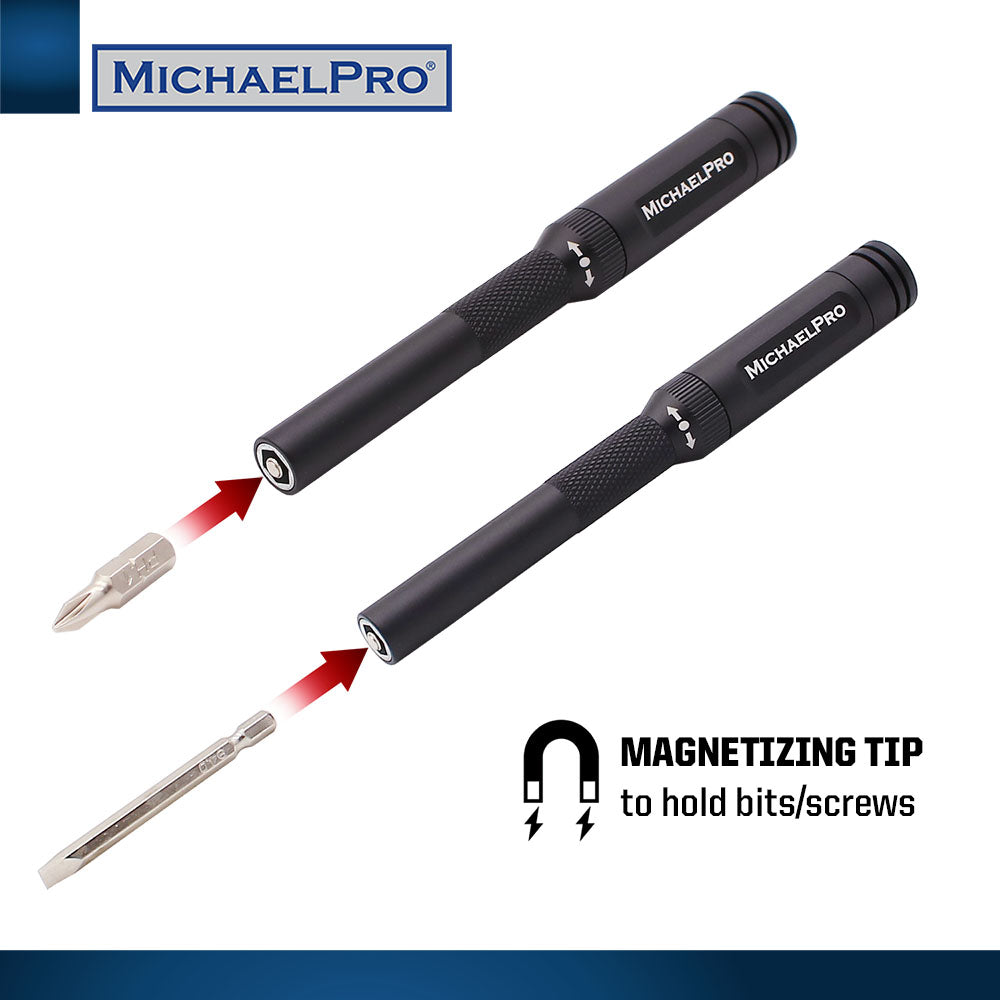 MichaelPro, Two-Way Full Aluminum Ratcheting Precision Screwdriver (MP002027)