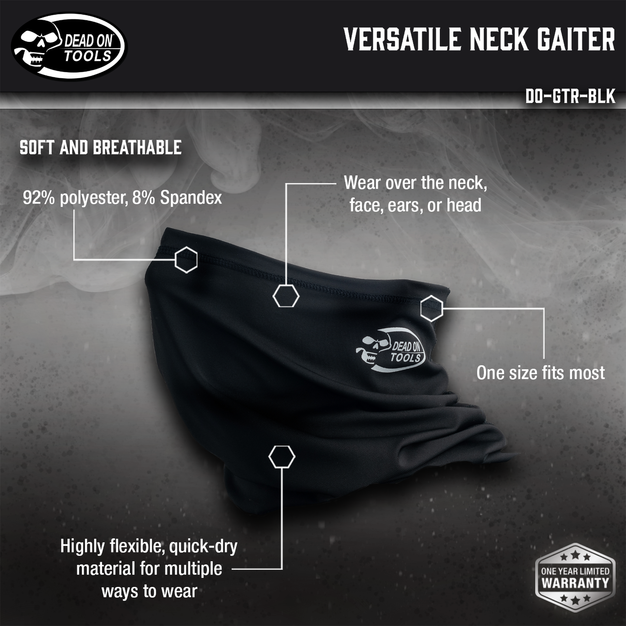 Dead On Tools, Versatile Neck Gaiter