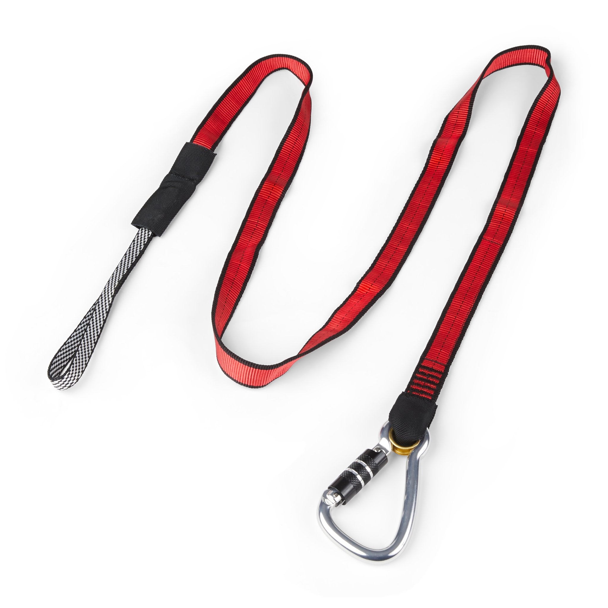 Gripps, Webbing Tether Heavy-Duty Dual-Action Carabiner - 15.9kg / 35lb