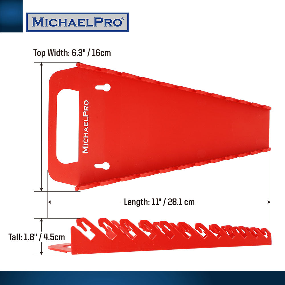 MichaelPro, Wrench Holder with Carrying Handle, 12 Slots (MP014032)